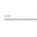 P-Single Decorative Curtain Rod with Rings - Detail View 16 | JOYDRAPE Bespoke Luxury