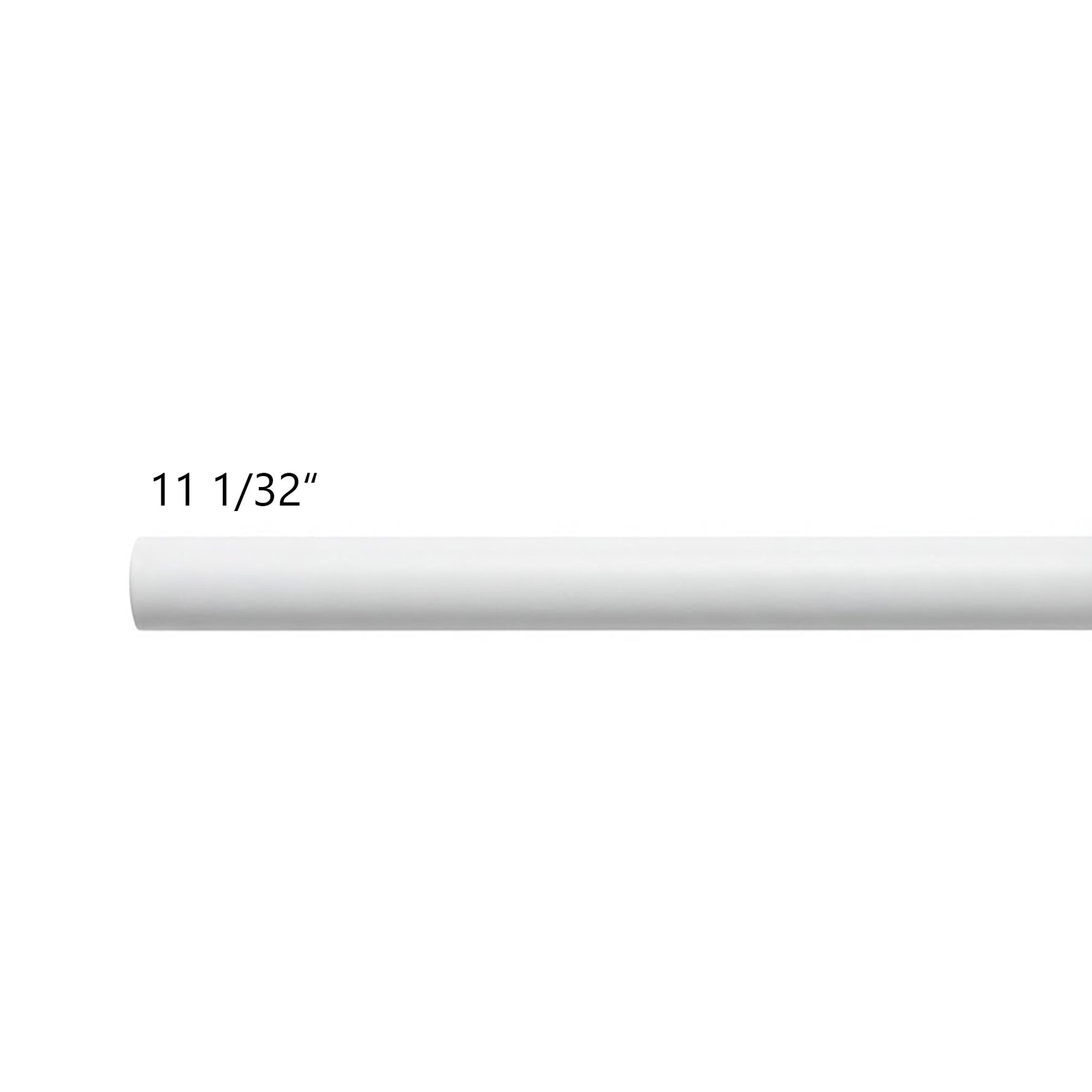 P-Single Decorative Curtain Rod with Rings - Detail View 18 | JOYDRAPE Bespoke Luxury