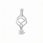 P-Double Decorative Curtain Rod with Rings - Detail View 17 | JOYDRAPE Bespoke Luxury