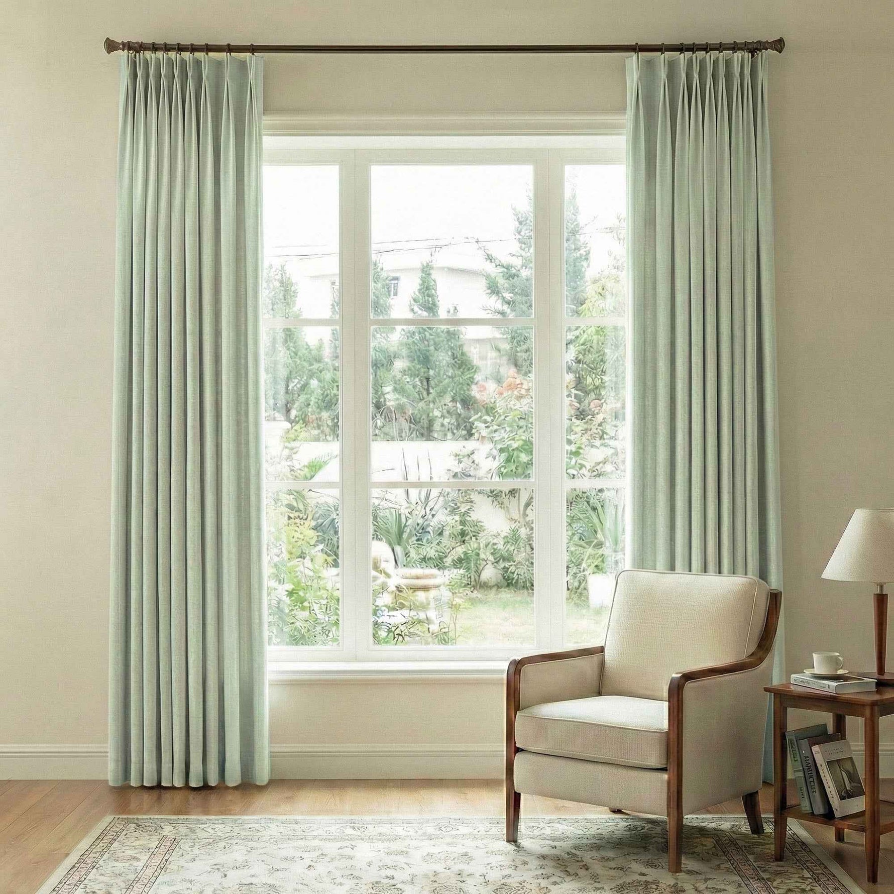 Candy Cotton Linen Blend Blackout Curtains - Detail View 18 | JOYDRAPE Bespoke Luxury