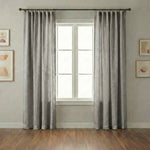 Wheat Heavyweight waffle textured linen blend curtains