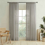 Pchill Light-Filtering Linen Textured Curtains - Detail View 12 | JOYDRAPE Bespoke Luxury