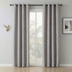 revers 100% Blackout Faux Linen Curtains