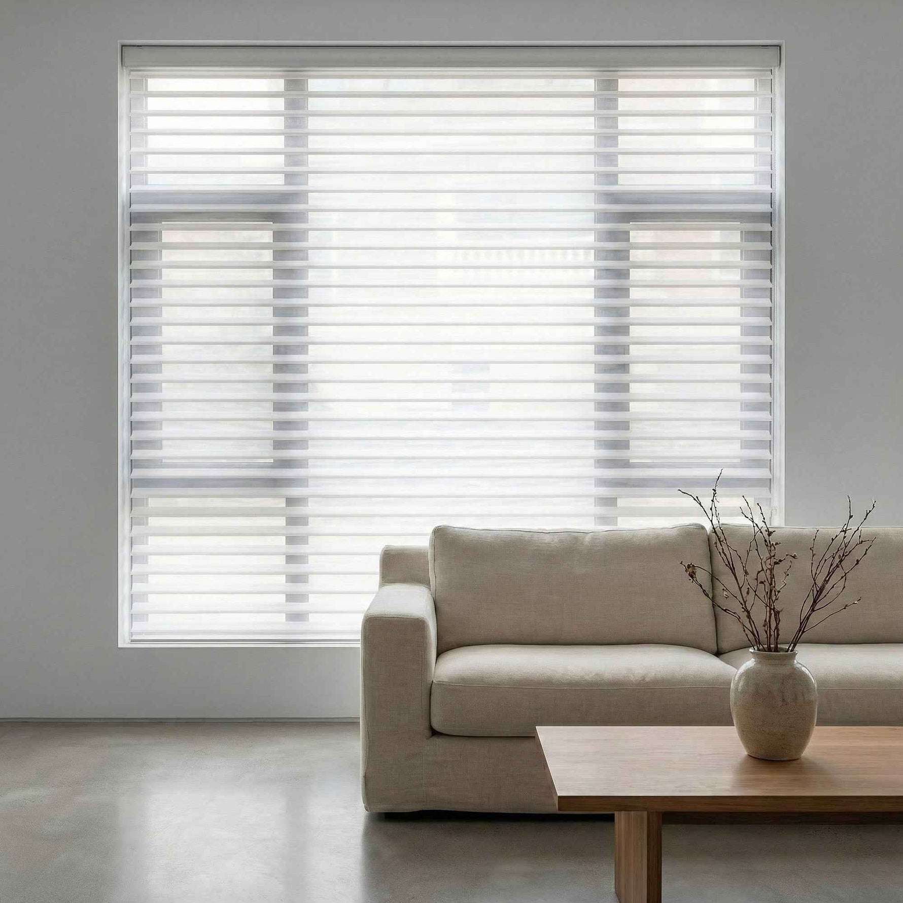 X-Dew Corded Blackout Shangri-La Blinds