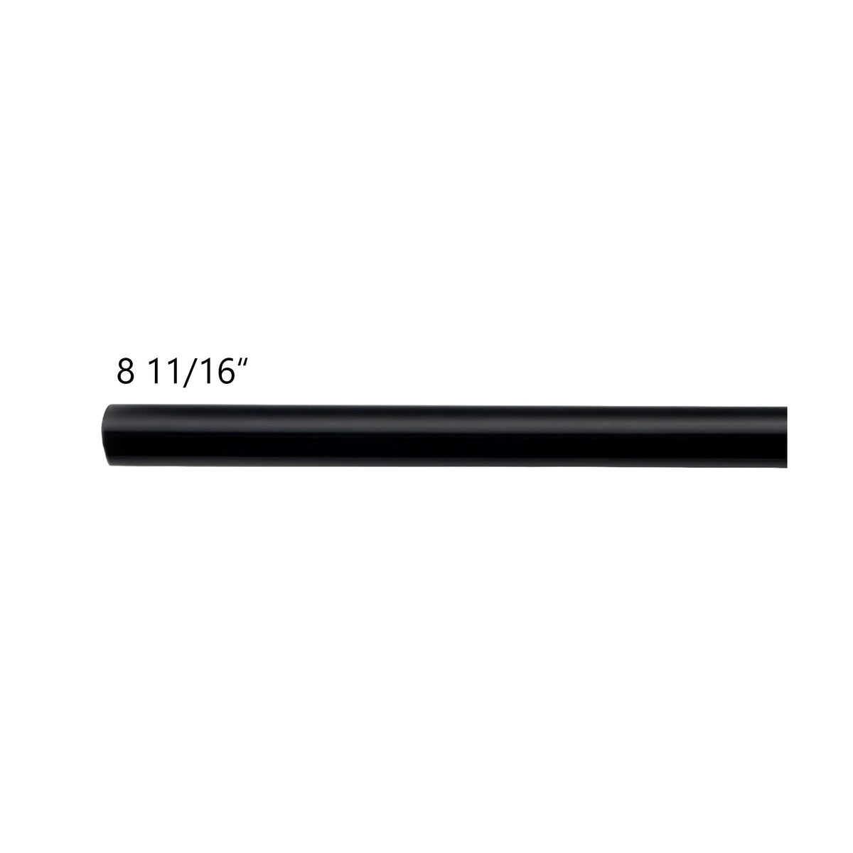 P-Single Decorative Curtain Rod with Rings - Detail View 14 | JOYDRAPE Bespoke Luxury