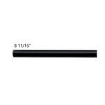 P-Single Decorative Curtain Rod with Rings - Detail View 14 | JOYDRAPE Bespoke Luxury