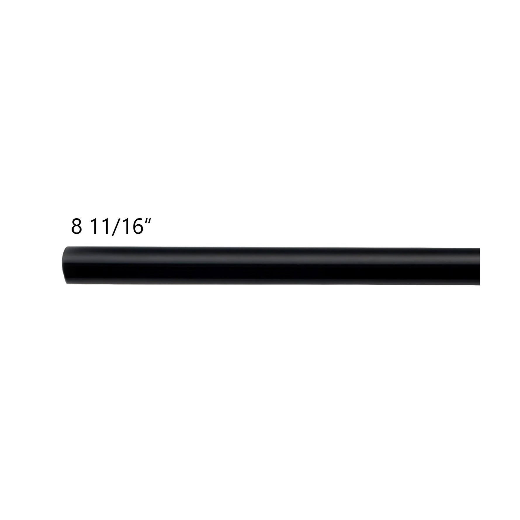 P-Single Decorative Curtain Rod with Rings - Detail View 14 | JOYDRAPE Bespoke Luxury