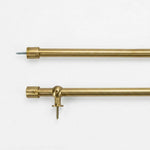 P-Custom 1/2" Cafe Curtain Rod, Door Curtain Rod - Detail View 8 | JOYDRAPE Bespoke Luxury