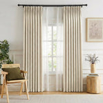 Coarse Vintage-style Blackout Curtains - Detail View 9 | JOYDRAPE Bespoke Luxury