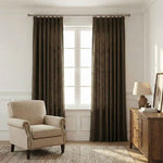 Morandi Cotton Linen Textured Blackout Curtains