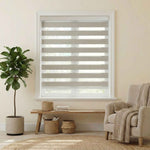 B-Vario Cordless Blackout Zebra Shades - Main View | JOYDRAPE Bespoke Luxury