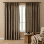 Velvety Short-pile Chenille High Blackout Curtains - Detail View 27 | JOYDRAPE Bespoke Luxury