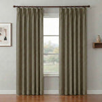 Art Micro-Velvet Cotton-Linen Texture High Blackout Curtains