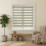 B-Vario Cordless Blackout Zebra Shades - Detail View 1 | JOYDRAPE Bespoke Luxury