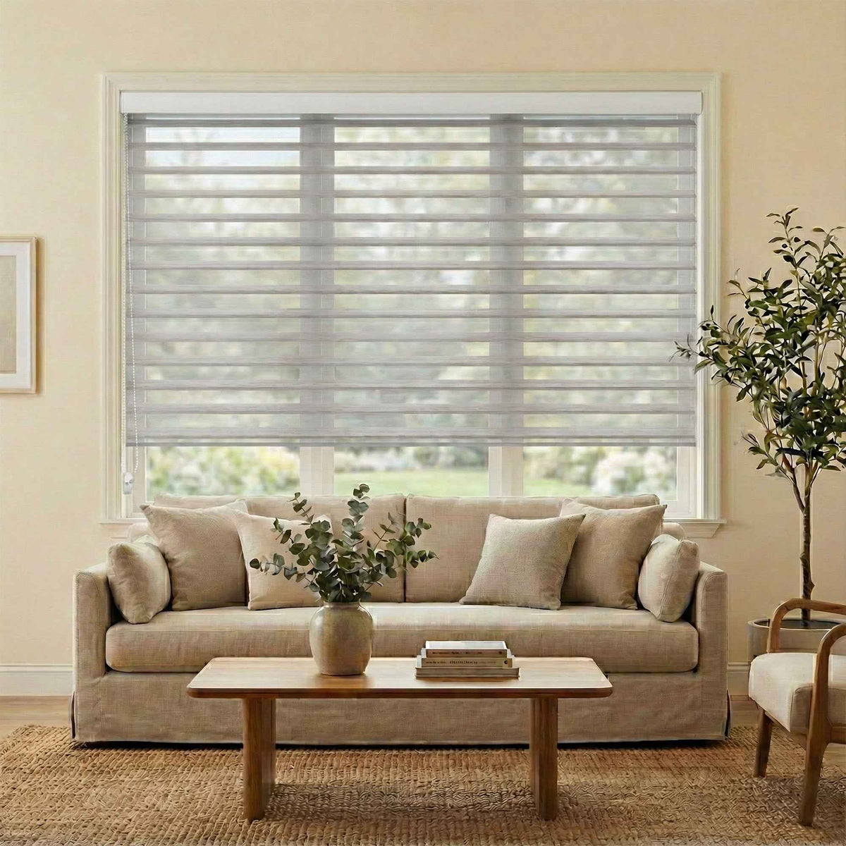 X-Veil Linen Texture Shangri-La Blinds - Detail View 11 | JOYDRAPE Bespoke Luxury