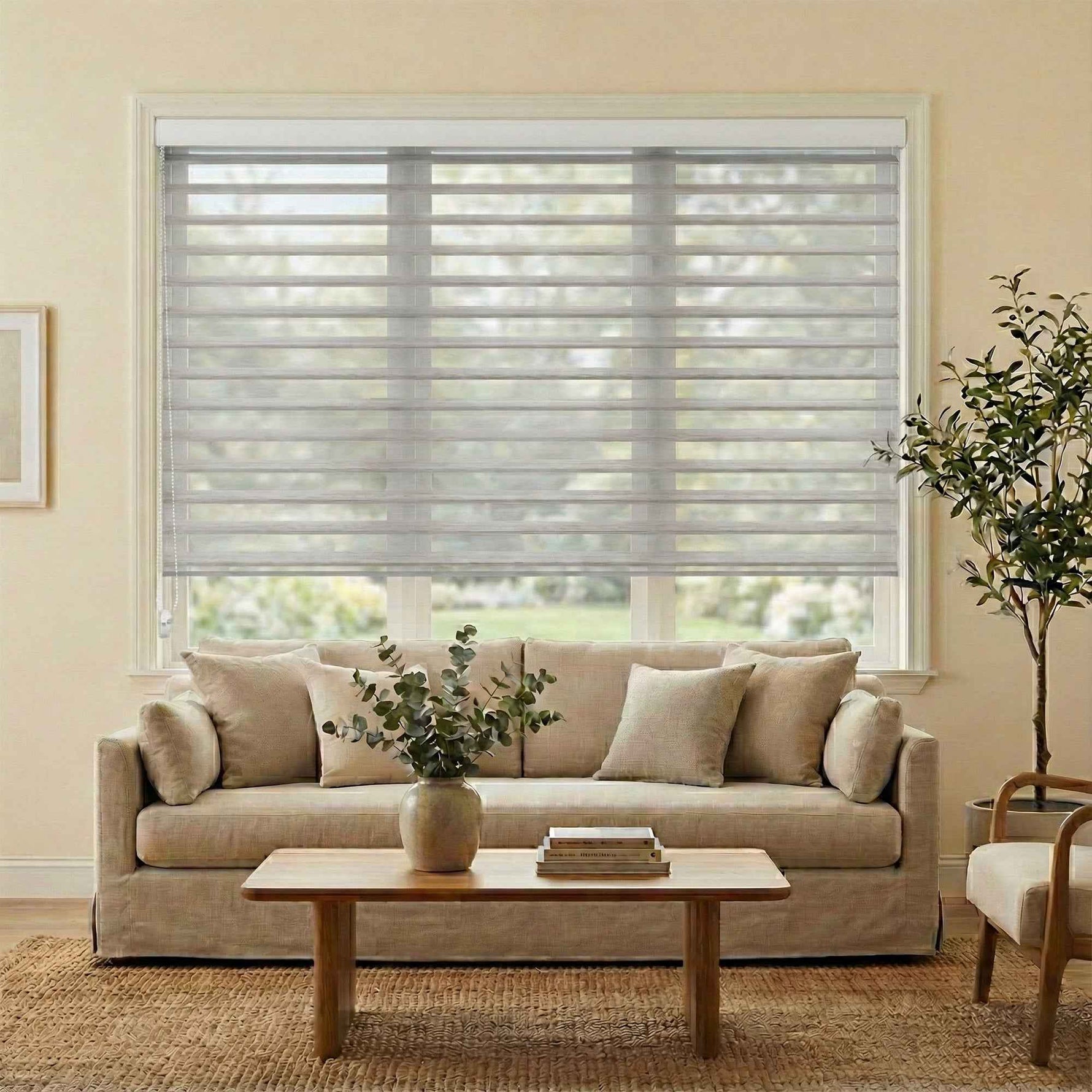 X-Veil Linen Texture Shangri-La Blinds - Detail View 11 | JOYDRAPE Bespoke Luxury
