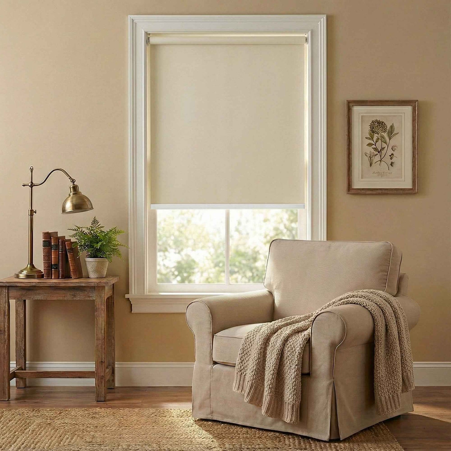 J-Rollux Cordless Blackout Solar Roller Shades