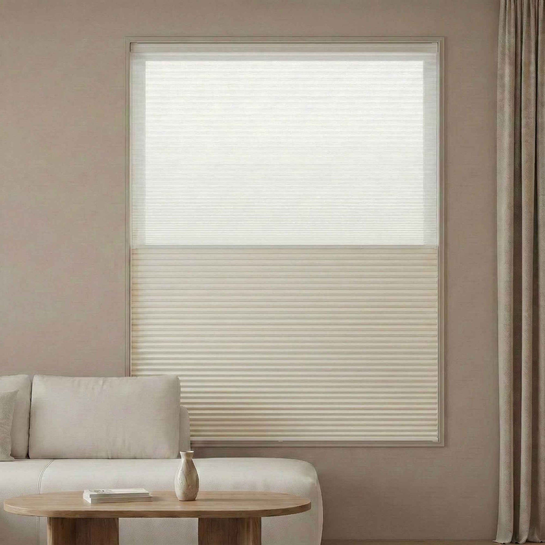 F-Solace Day/Night Cellular Shades - Detail View 1 | JOYDRAPE Bespoke Luxury