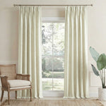 Length Linen Blend Semi-Blackout Curtains - Detail View 9 | JOYDRAPE Bespoke Luxury