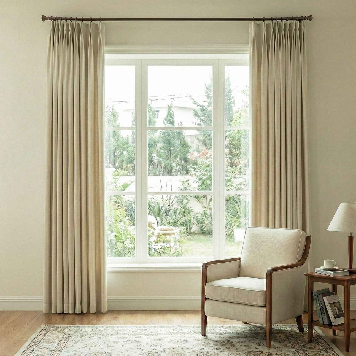 Candy Cotton Linen Blend Blackout Curtains - Detail View 10 | JOYDRAPE Bespoke Luxury
