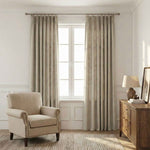 Morandi Cotton Linen Textured Blackout Curtains