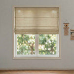 L-light Cordless Solid Linen Blend Roman Shades - Detail View 10 | JOYDRAPE Bespoke Luxury