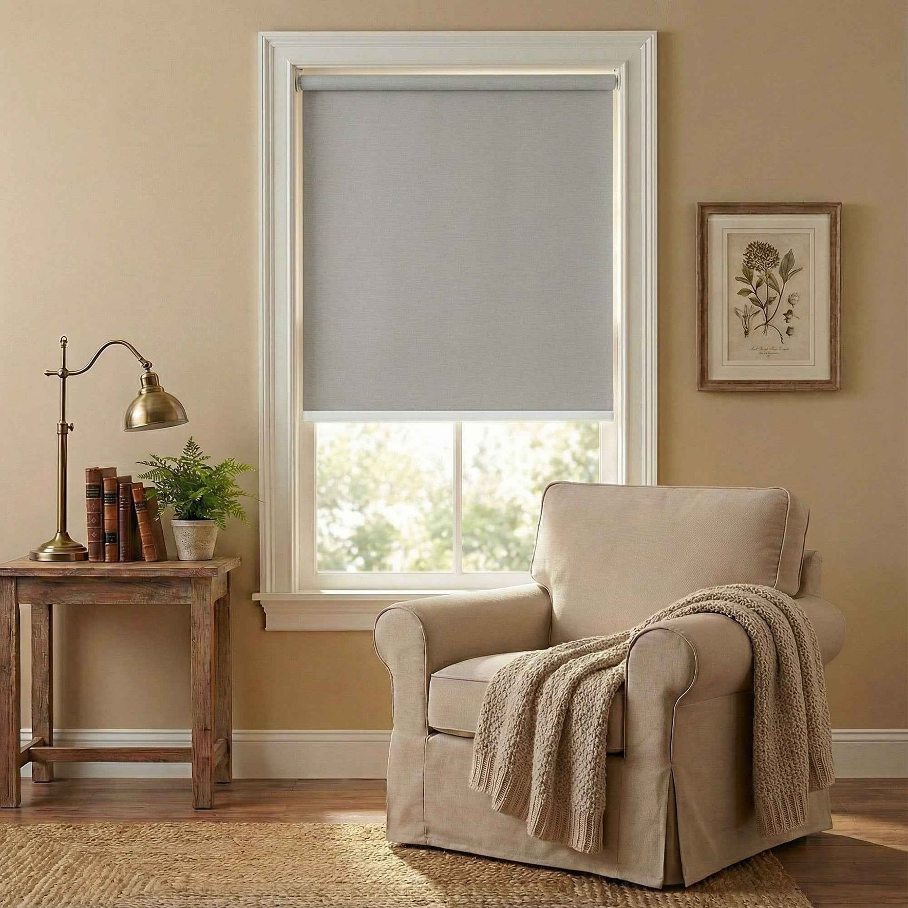 J-Rollux Cordless Blackout Solar Roller Shades - Detail View 2 | JOYDRAPE Bespoke Luxury