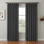 Art Micro-Velvet Cotton-Linen Texture High Blackout Curtains