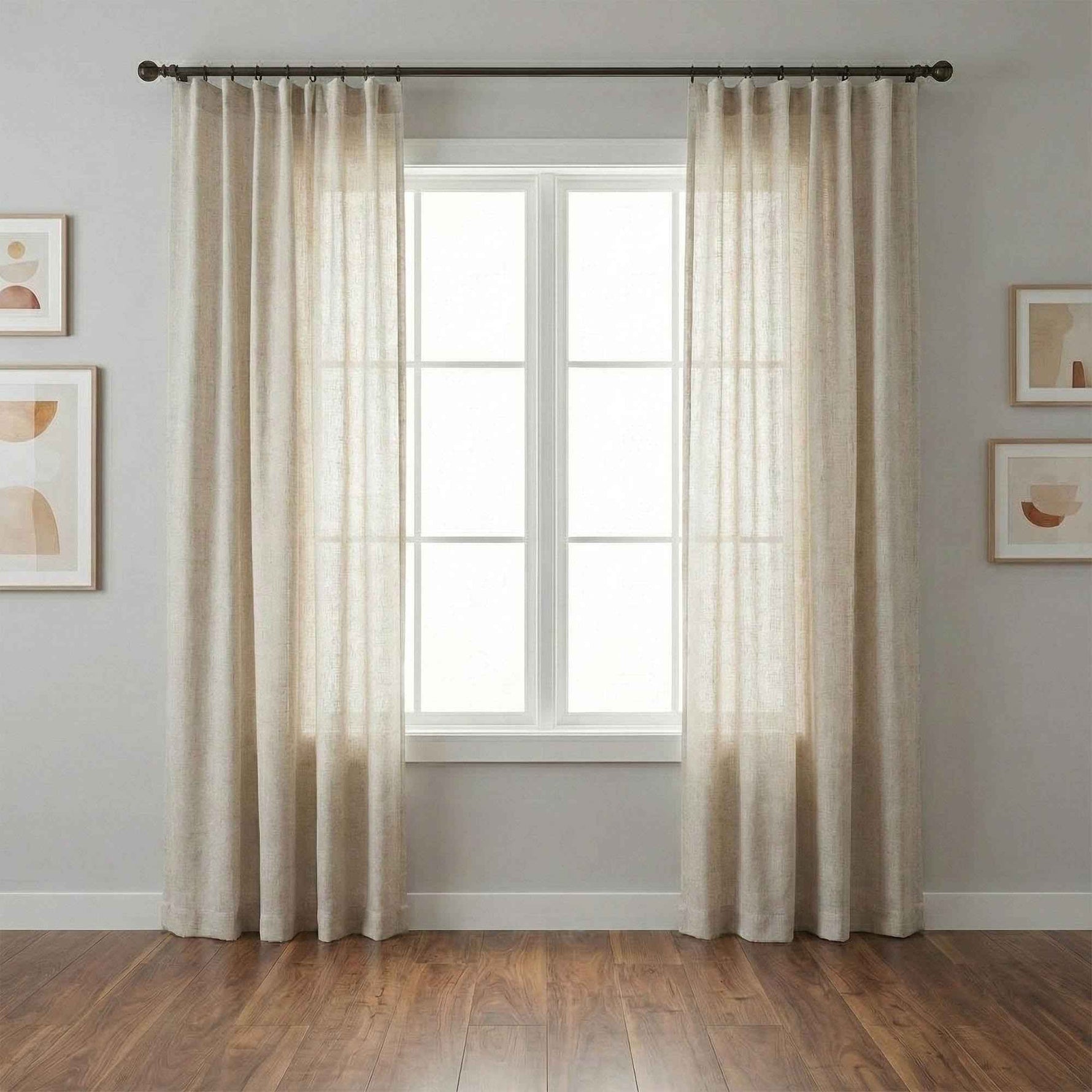 Languids Openwork Linen Blend Curtains - Detail View 11 | JOYDRAPE Bespoke Luxury