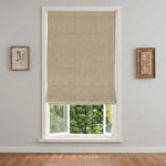L-loose Cordless Striped Linen Blend Roman Shades - Detail View 8 | JOYDRAPE Bespoke Luxury