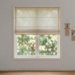 L-light Cordless Solid Linen Blend Roman Shades - Detail View 11 | JOYDRAPE Bespoke Luxury