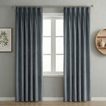 Velvet Mid-Century Modern Curtains