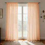 Chiffon chiffon yarn Sheer Curtains