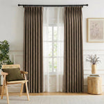 Coarse Vintage-style Blackout Curtains - Detail View 13 | JOYDRAPE Bespoke Luxury
