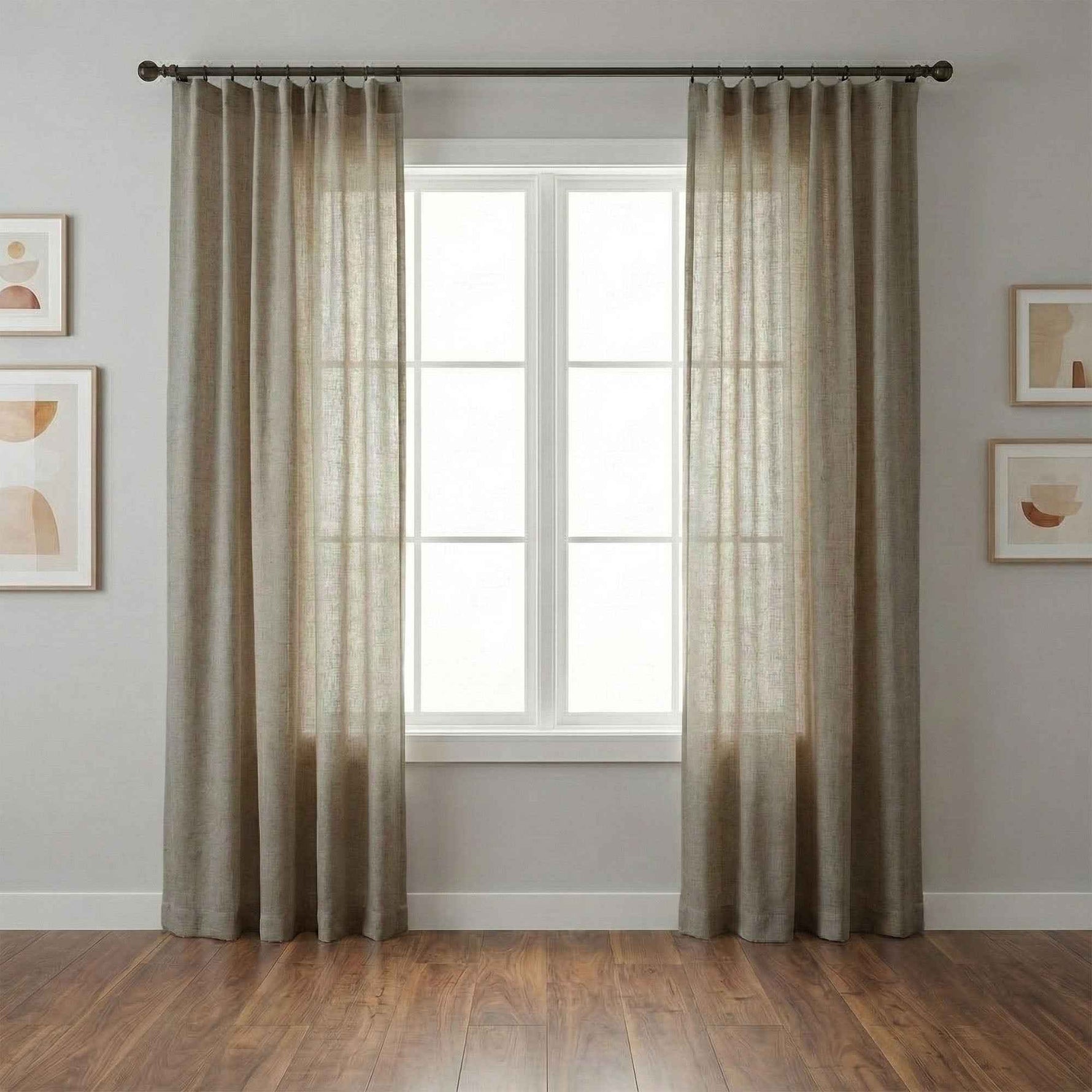 Languids Openwork Linen Blend Curtains - Detail View 12 | JOYDRAPE Bespoke Luxury