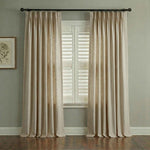 Thick Linen blend curtains
