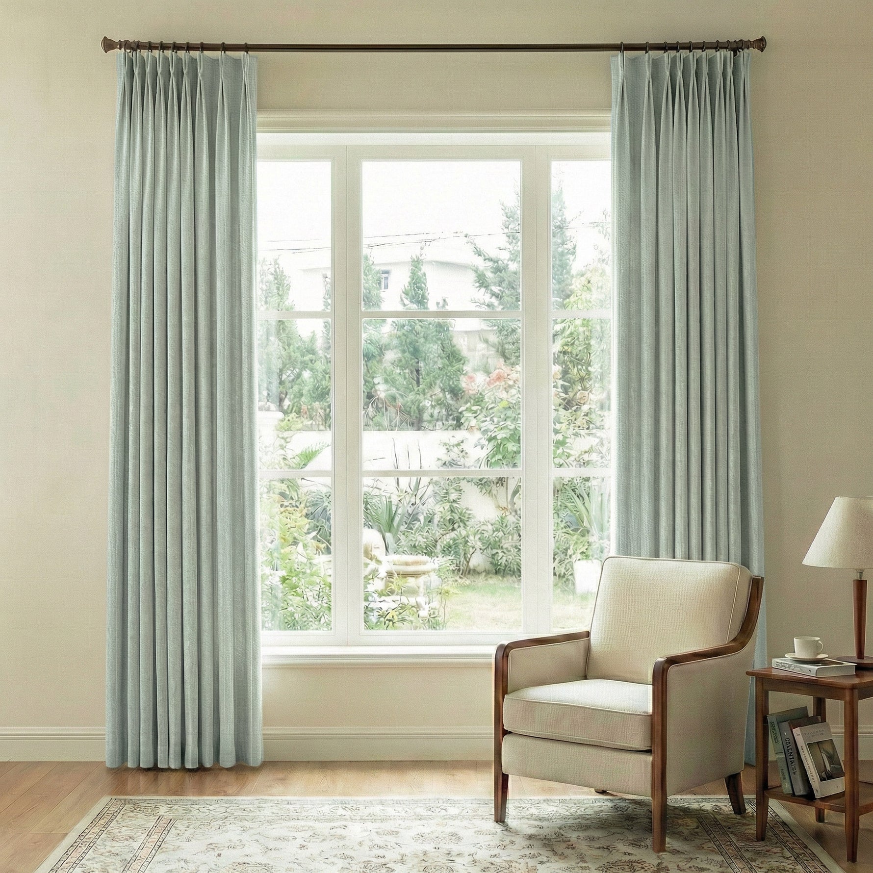 Candy Cotton Linen Blend Blackout Curtains - Detail View 14 | JOYDRAPE Bespoke Luxury