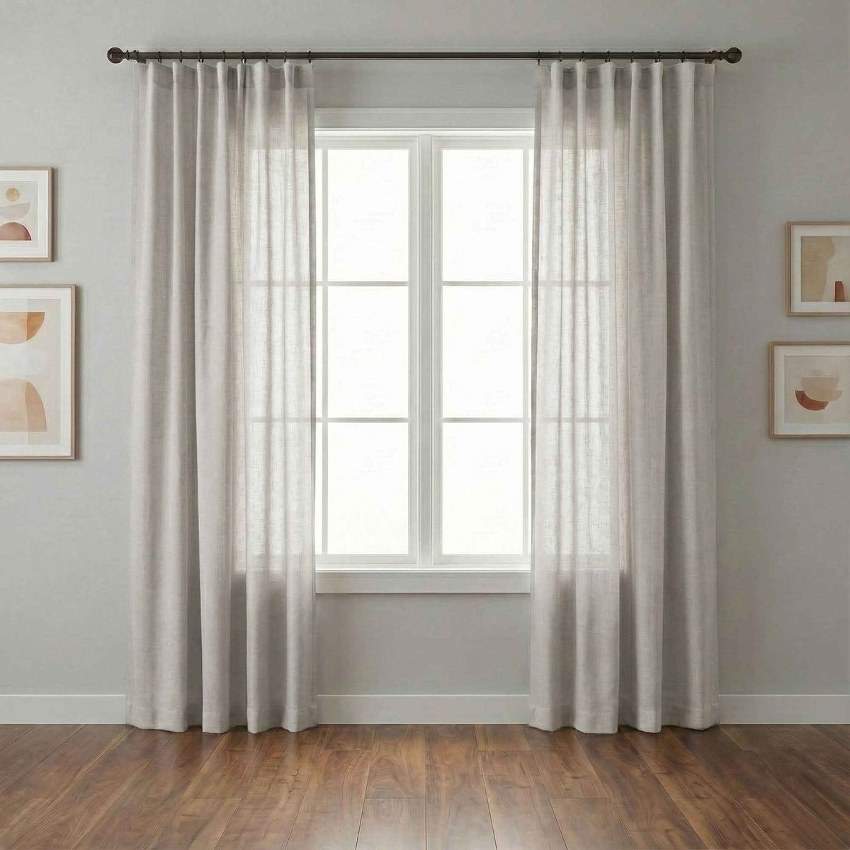 Languids Openwork Linen Blend Curtains - Detail View 13 | JOYDRAPE Bespoke Luxury