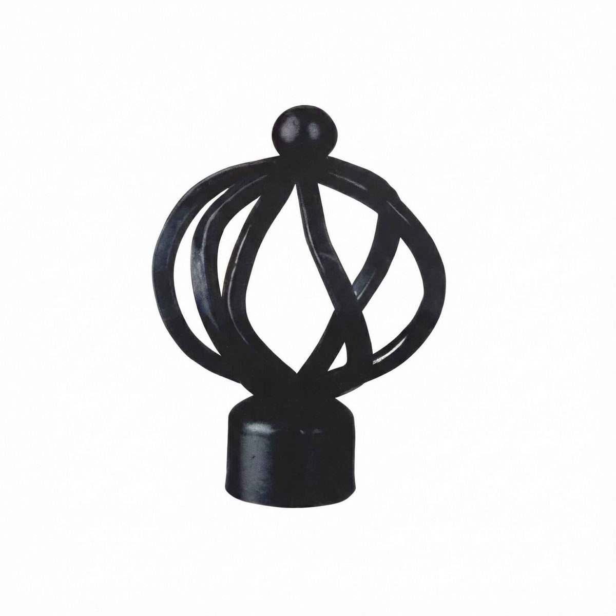 P-Double Decorative Curtain Rod with Rings - Detail View 14 | JOYDRAPE Bespoke Luxury