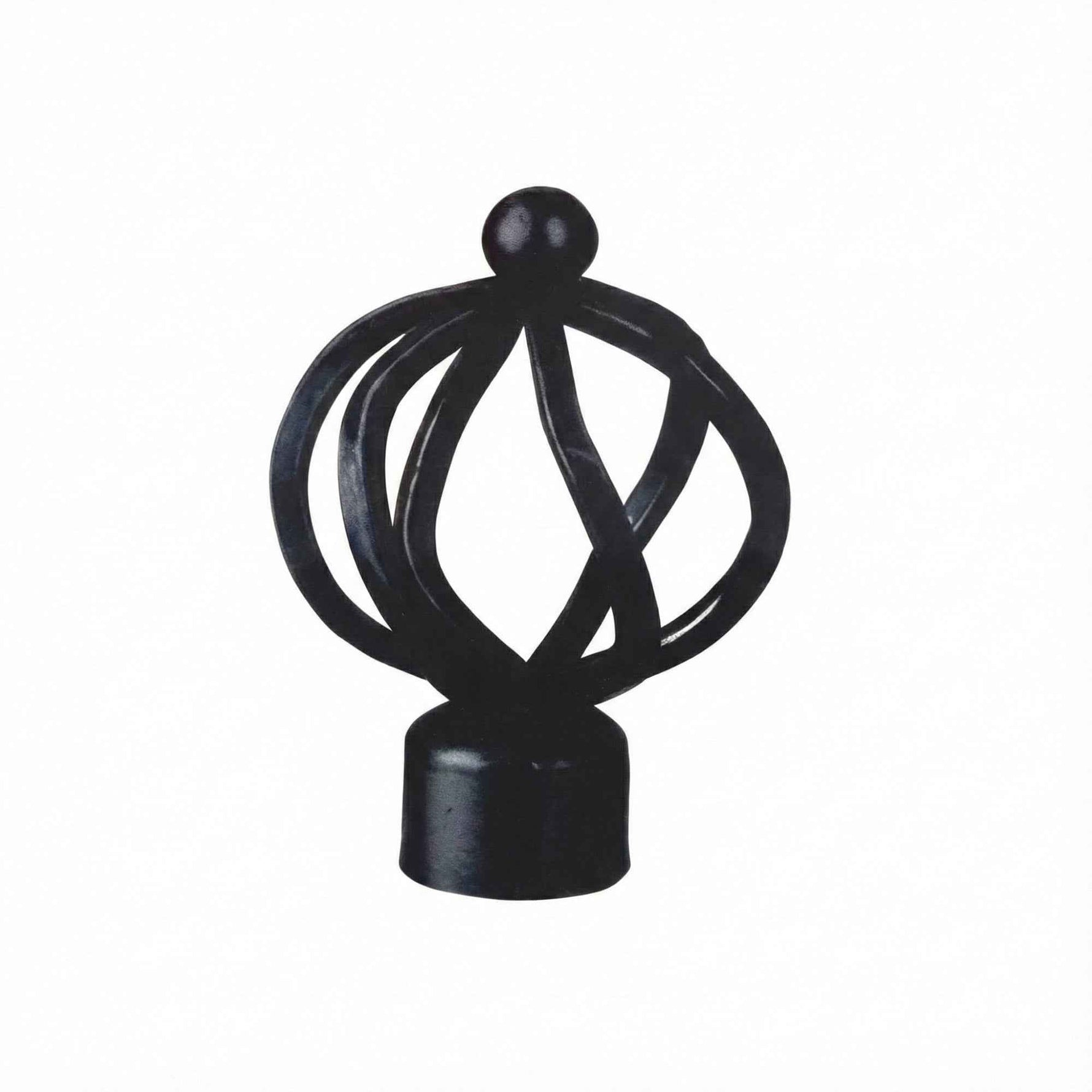 P-Double Decorative Curtain Rod with Rings - Detail View 14 | JOYDRAPE Bespoke Luxury