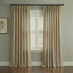 Thick Linen blend curtains
