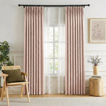 Coarse Vintage-style Blackout Curtains - Detail View 20 | JOYDRAPE Bespoke Luxury