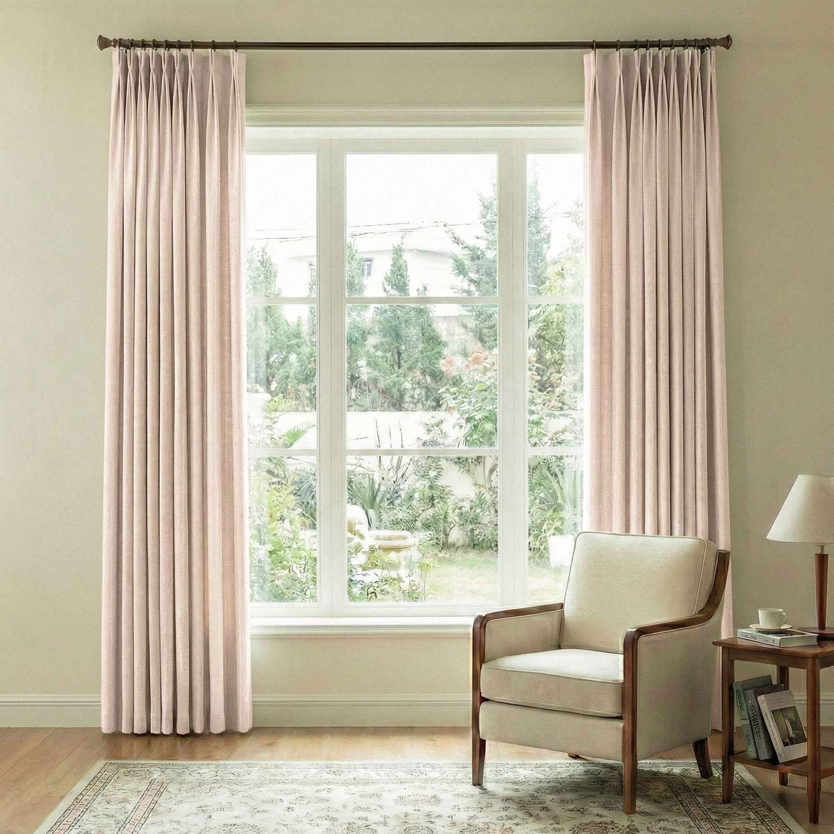 Candy Cotton Linen Blend Blackout Curtains - Detail View 16 | JOYDRAPE Bespoke Luxury