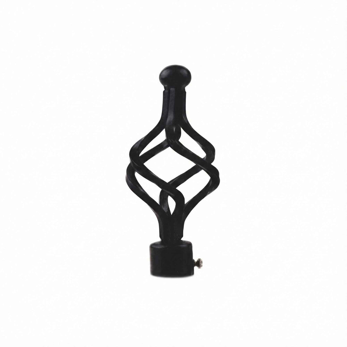 P-Double Decorative Curtain Rod with Rings - Detail View 16 | JOYDRAPE Bespoke Luxury