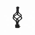 P-Double Decorative Curtain Rod with Rings - Detail View 16 | JOYDRAPE Bespoke Luxury