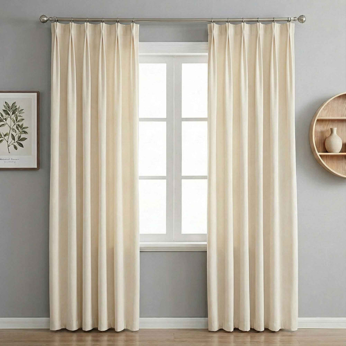 Velvet Mid-Century Modern Curtains