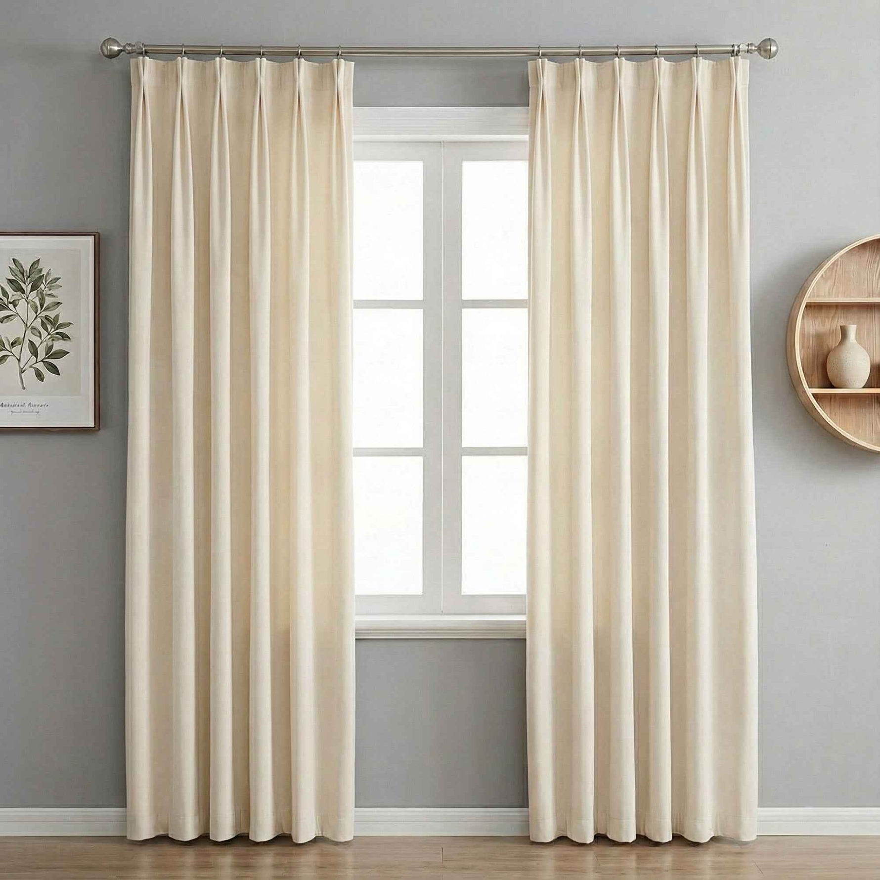 Velvet Mid-Century Modern Curtains