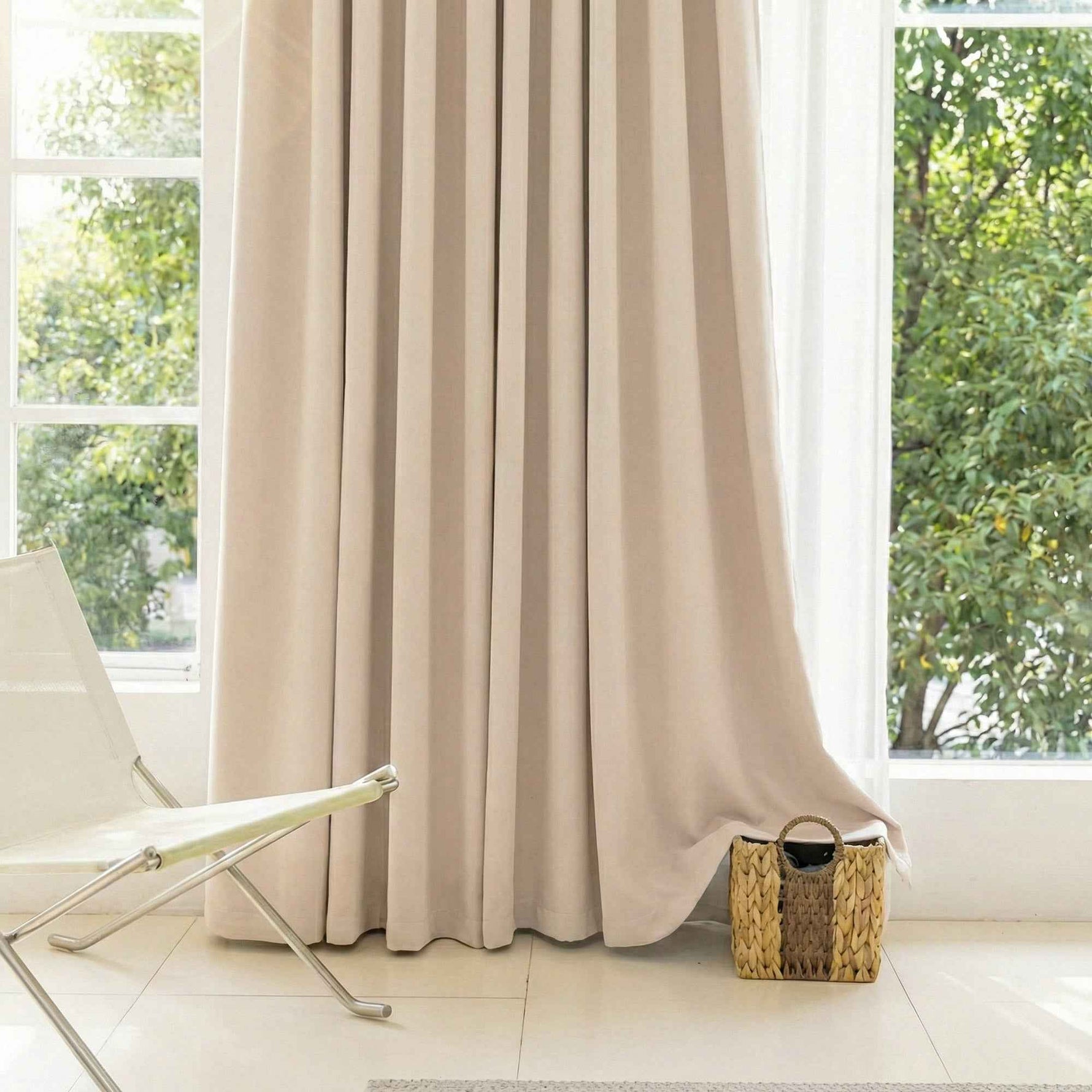 Fluffy 100% Blackout Chenille Curtains - Detail View 4 | JOYDRAPE Bespoke Luxury
