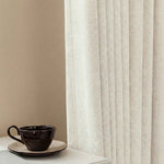 Velvety Short-pile Chenille High Blackout Curtains - Detail View 3 | JOYDRAPE Bespoke Luxury
