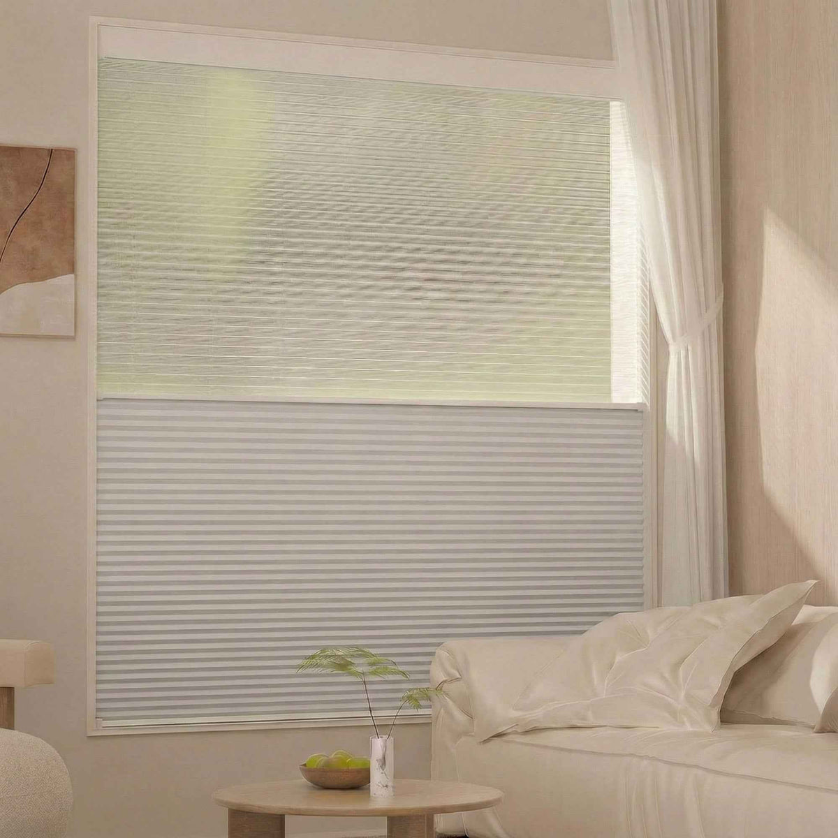 F-Solace Day/Night Cellular Shades - Detail View 10 | JOYDRAPE Bespoke Luxury
